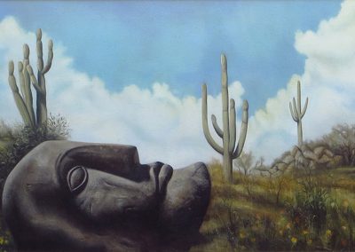 Dream a Dry Place – oil on canvas 30″ x 40″