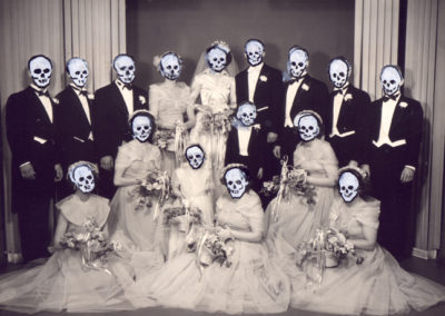 Skull Family Wedding Pictures