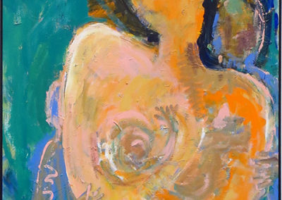 Rita Herzfeld – “Committment” acrylic on canvas