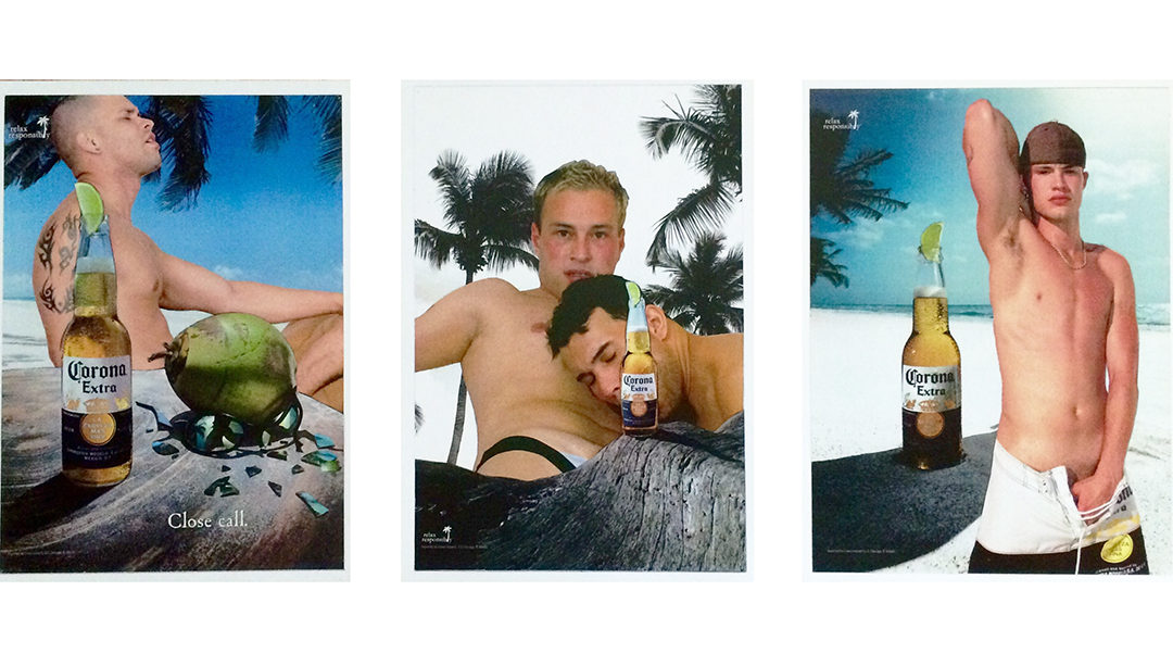 Luis Alves: collage – “Happy Hour”