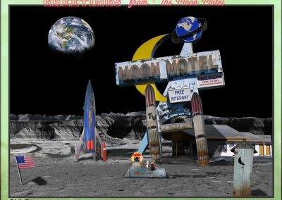 Zig Mantell -“Moon Motel” digital collage