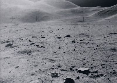 From the private collection of Donald Lokuta :  Apollo 15 – “Photograph From a Panorama by Jim Irwin, Apollo Lunar Module Pilot” – NASA AS15­90­12248