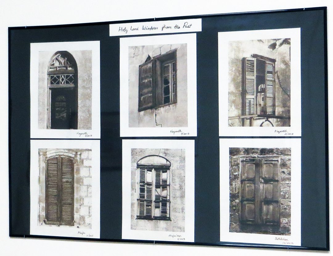 Jane Settle  “Holy Land Windows of the Past”  Van Dyke photographic process