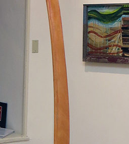 Fred Cole “Study at Sea” recycled wood and metal hook, $150.00