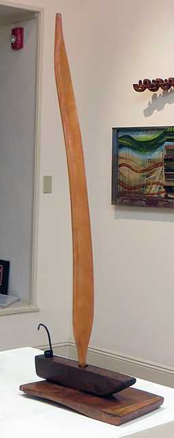 Fred Cole “Study at Sea” recycled wood and metal hook, $150.00