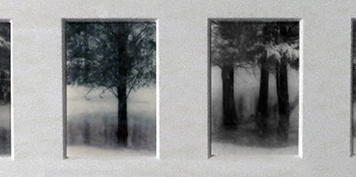 “Winter, Somerset, NJ”, oxidized gelatin silver prints by Patricia A. Bender