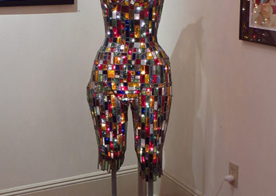 Irvin J. Fuchs  – “The Glass Lady” stained glass sculpture