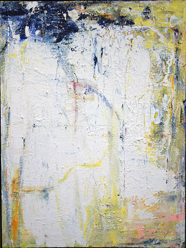 Rita Herzfeld “Frost – 1” acrylic on canvas