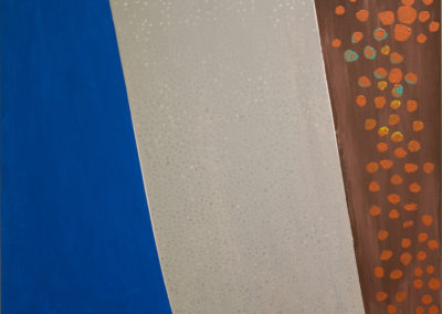 Joe Kavalesky “Silver Mist” (AKA A Brief April Shower” acrylic on canvas