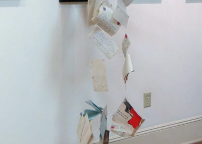 Ellen Rebarber  “Courtship by US Mail”, Wall Sculpture Installation, NFS