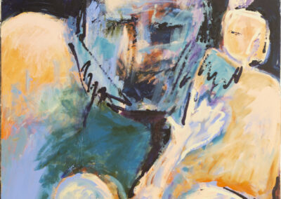 Rita Herzfeld “The Beckoning” acrylic on canvas, $300.00