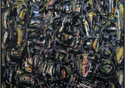Rita Herzfeld  “Earth” acrylic on canvas, 36” W x 48” H, 2023, $2,000.00